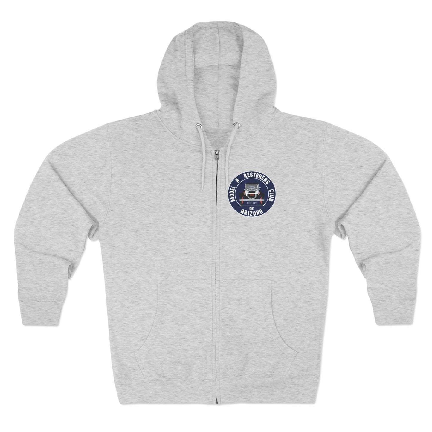 MARC of Arizona Unisex Zip Hoodie - Model A Restorers Club Arizona
