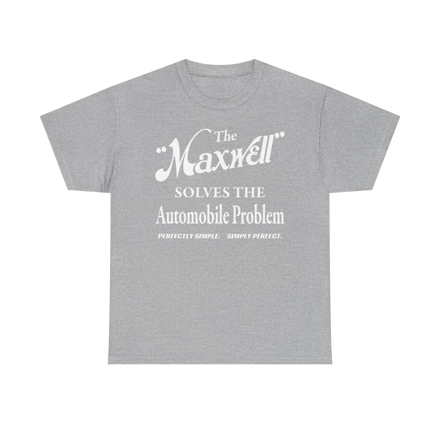 Maxwell Briscoe Motor Club - T-Shirt, Heavy Unisex Cotton Graphic Shirt, Gift for Car Enthusiasts, Perfect for Everyday Wear