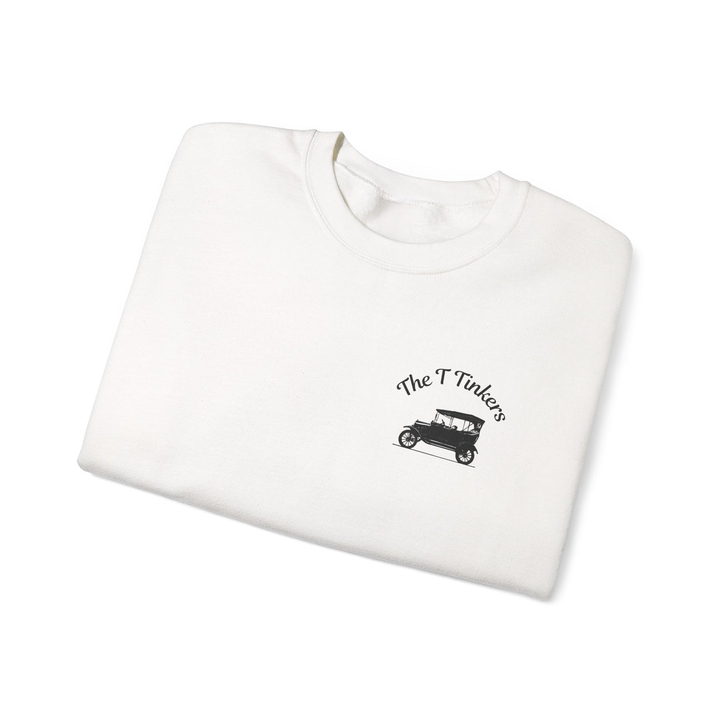 The T Tinkers of Southern NJ (front and back print) Unisex Heavy Blend™ Crewneck Sweatshirt