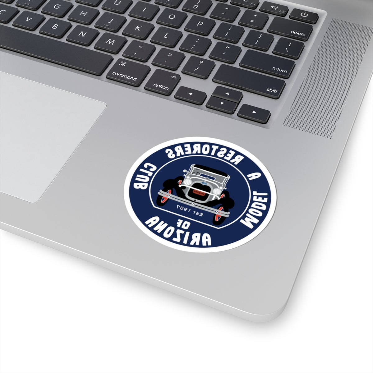 MARC of Arizona REVERSED Kiss-Cut Stickers - Perfect for INSIDE your windshield.
