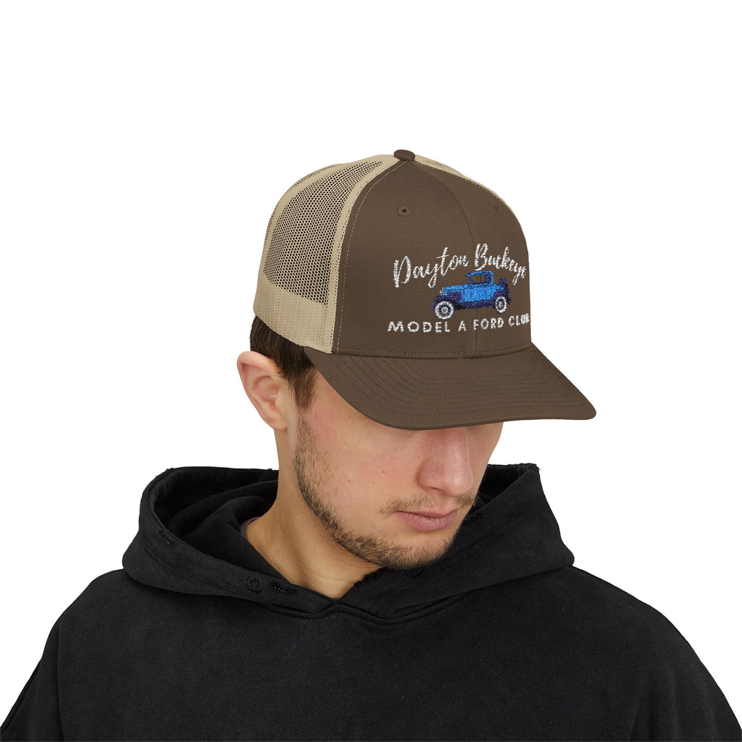 Dayton Buckeye Model A Ford Club Snapback Trucker Cap