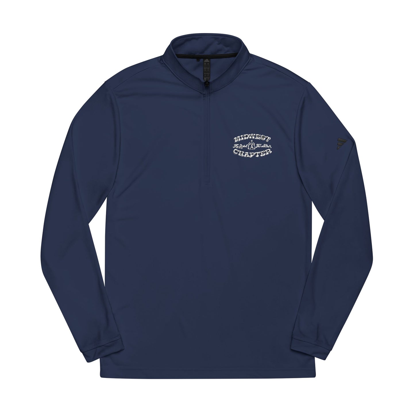 Midwest Chapter - The Model T Ford Club Adidas® Embroidered Quarter-Zip Pullover for Active Lifestyle