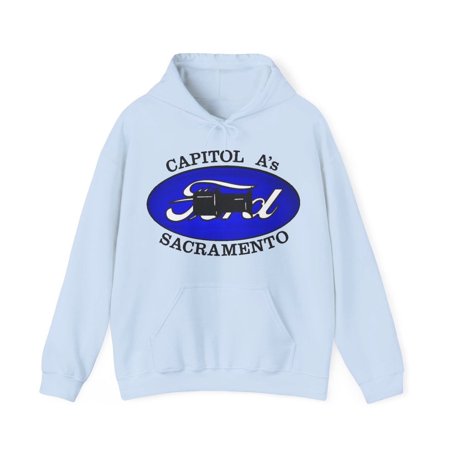 Capitol A's (front print) Unisex Heavy Blend™ Hooded Sweatshirt