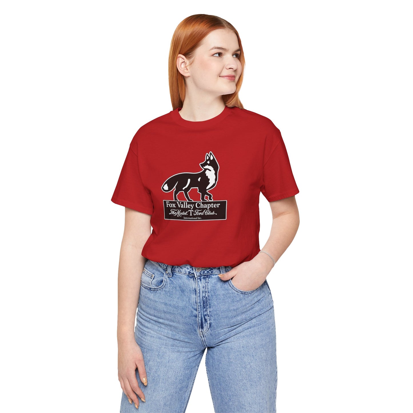 Fox Valley Chapter Model T Ford Club Tee — Vintage Fox Logo Short Sleeve T-Shirt