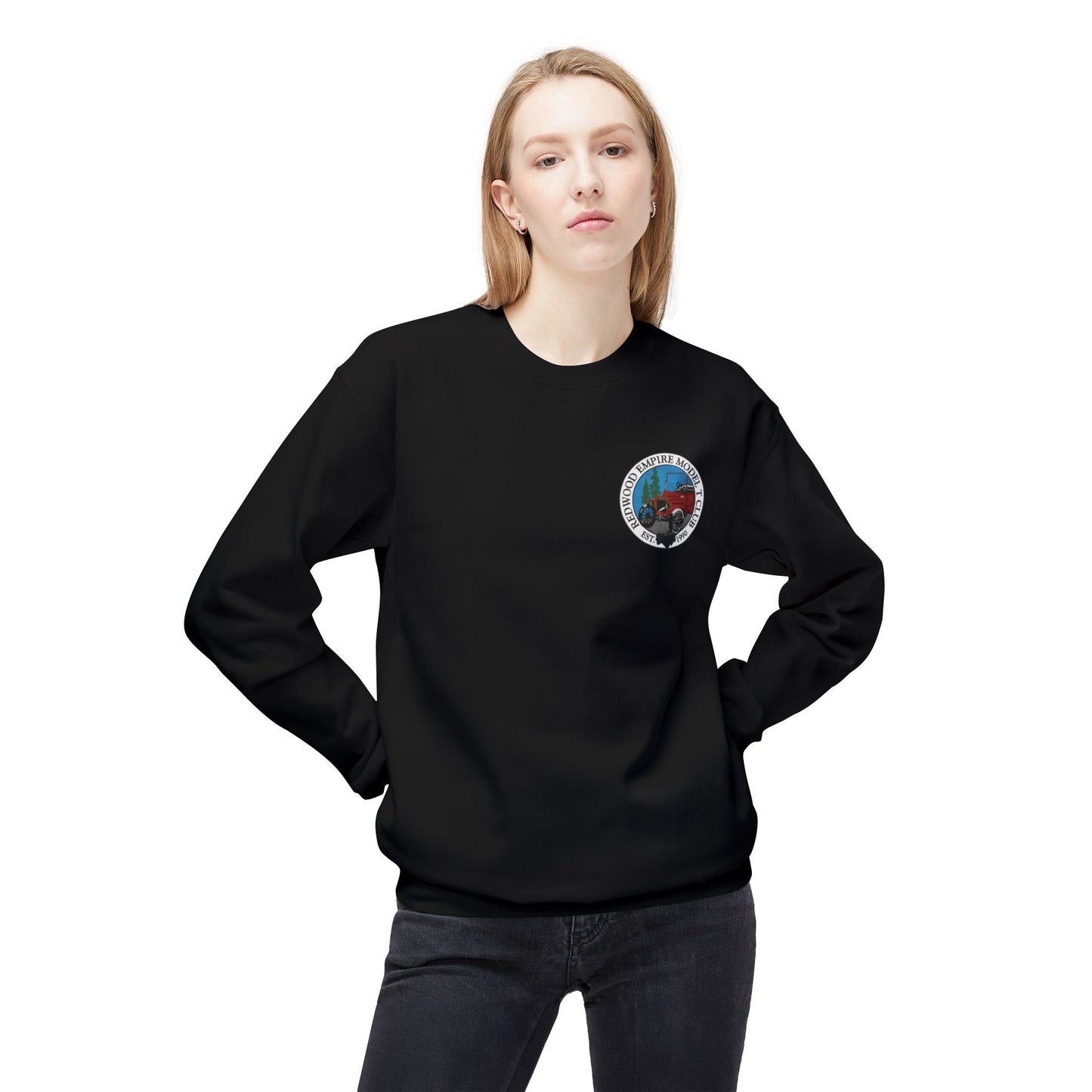Redwood Empire Model T Club Sweatshirt - Softstyle Crewneck for Classic Car Enthusiasts