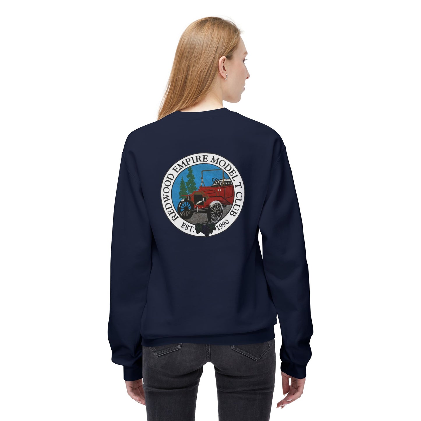 Redwood Empire Model T Club Sweatshirt - Softstyle Crewneck for Classic Car Enthusiasts