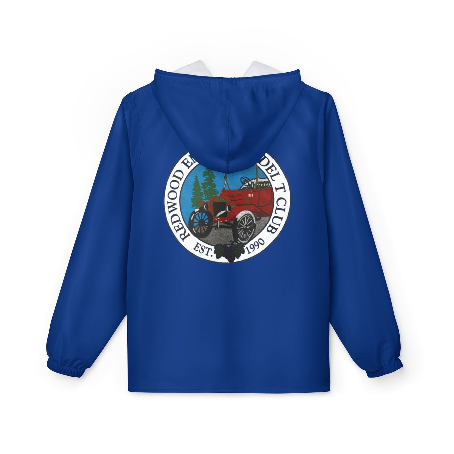 Redwood Empire Model T Club Vintage Style Windbreaker - Perfect for touring!