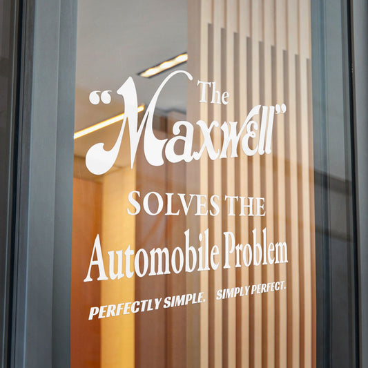 Maxwell Briscoe Motor Club Die-Cut Stickers - Perfect for Car Enthusiasts