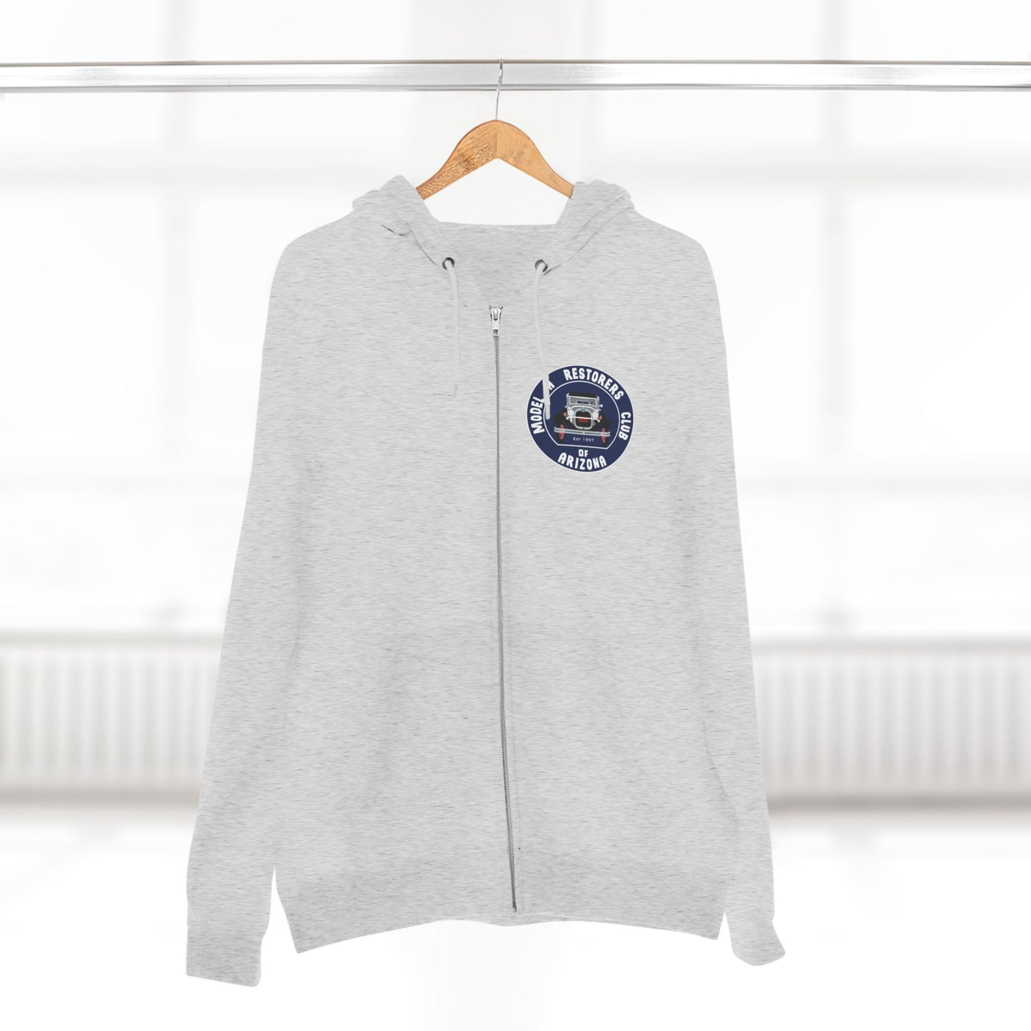 MARC of Arizona Unisex Zip Hoodie - Model A Restorers Club Arizona