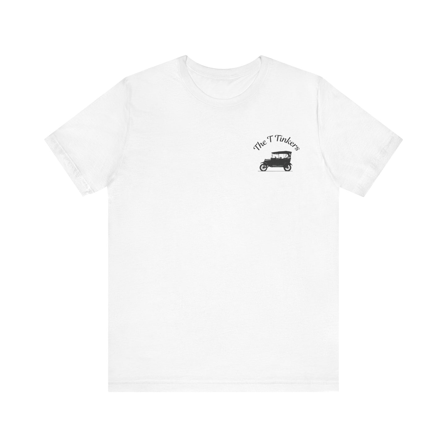 The T Tinkers of Southern NJ (front and back print) Unisex Jersey Short Sleeve Tee