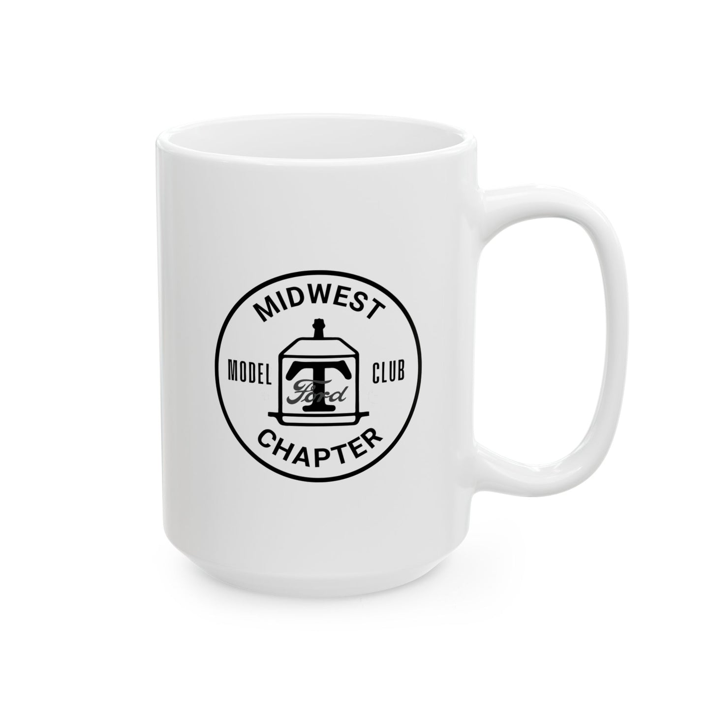 Midwest Chapter - The Model T Ford Club Ceramic Mug, (11oz, 15oz)
