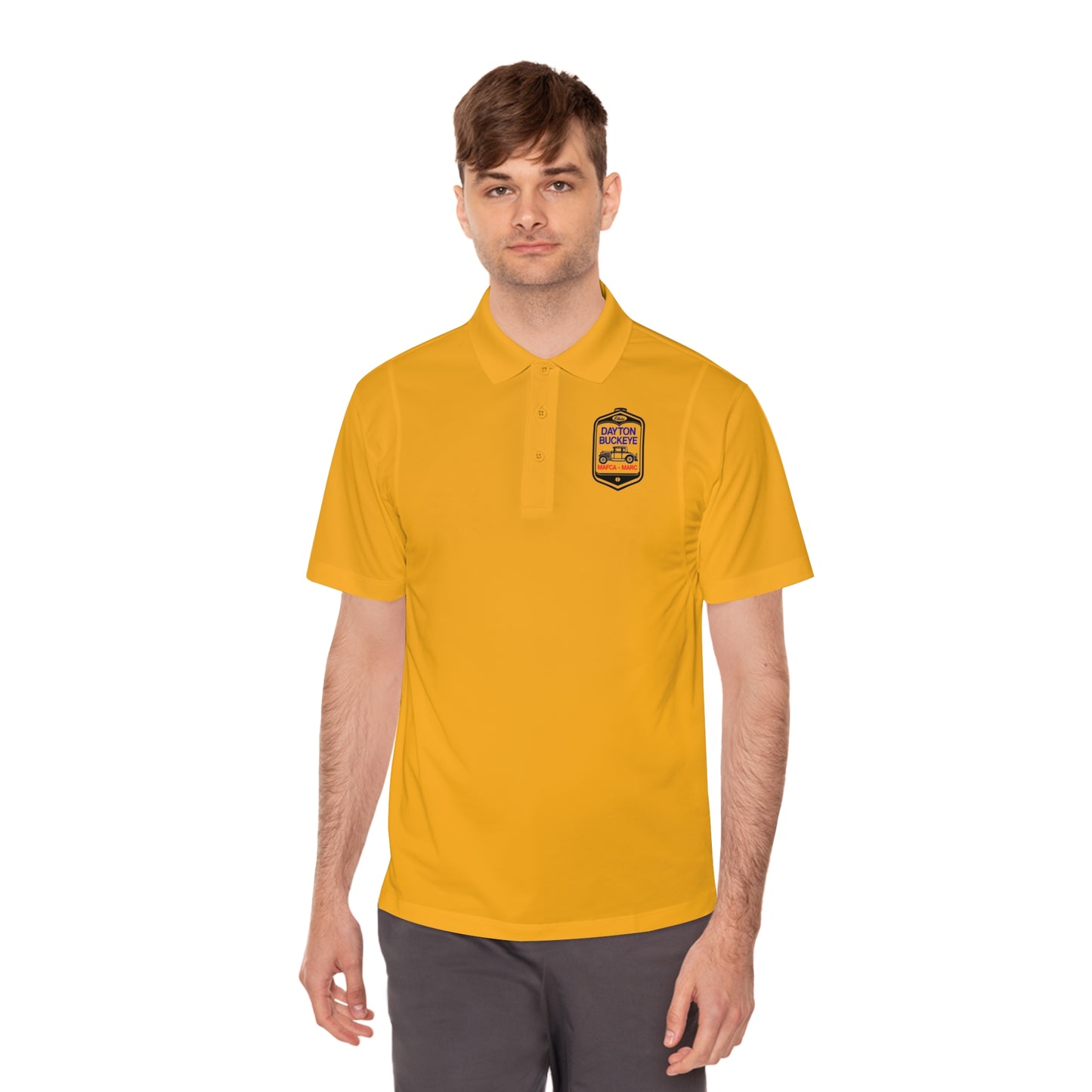 Dayton Buckeye Men's Sport Polo Shirt