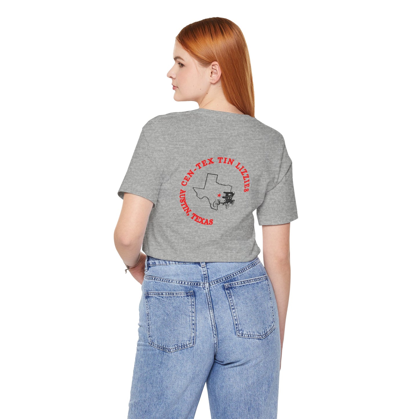 Cen-Tex Tin Lizzies (front and back print) Unisex Jersey Short Sleeve Tee