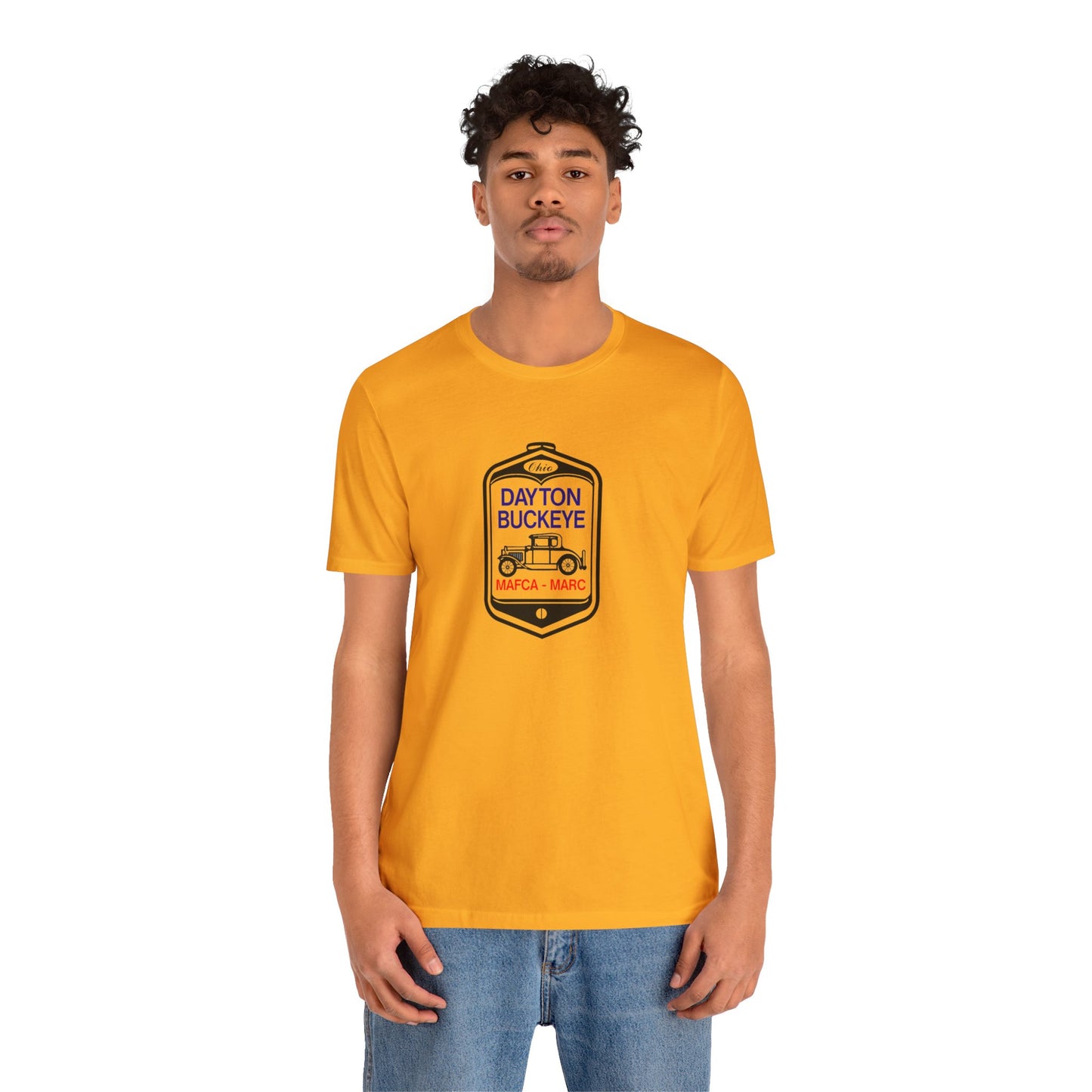 Dayton Buckeye (large front logo) Unisex Jersey Short Sleeve Tee