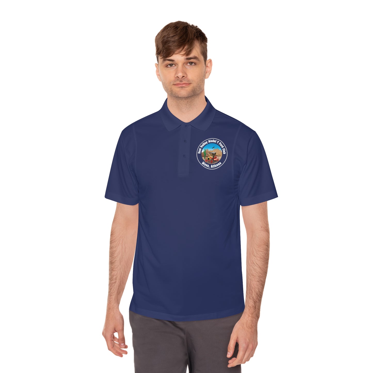 East Valley Model T Ford Club Men's Sport Polo Shirt