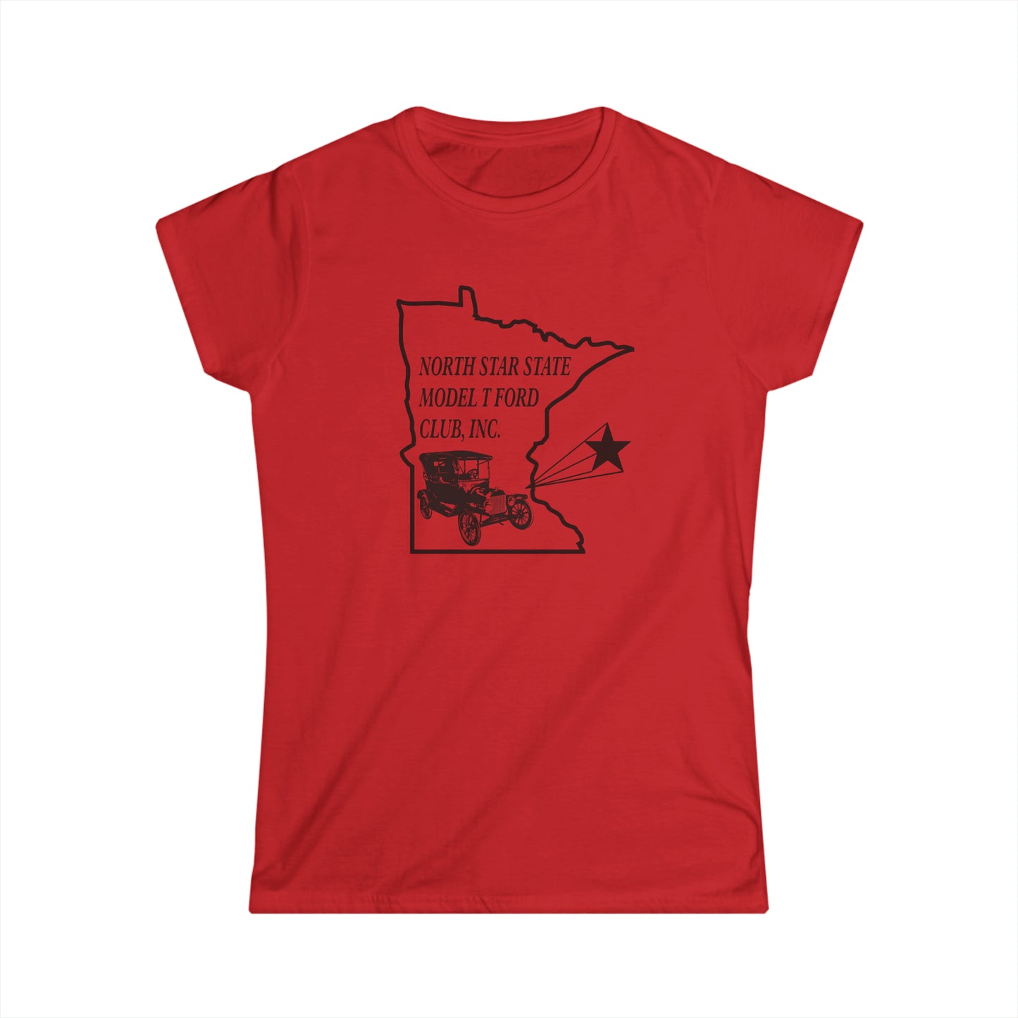 North Star State Model T Club Women's Softstyle Tee