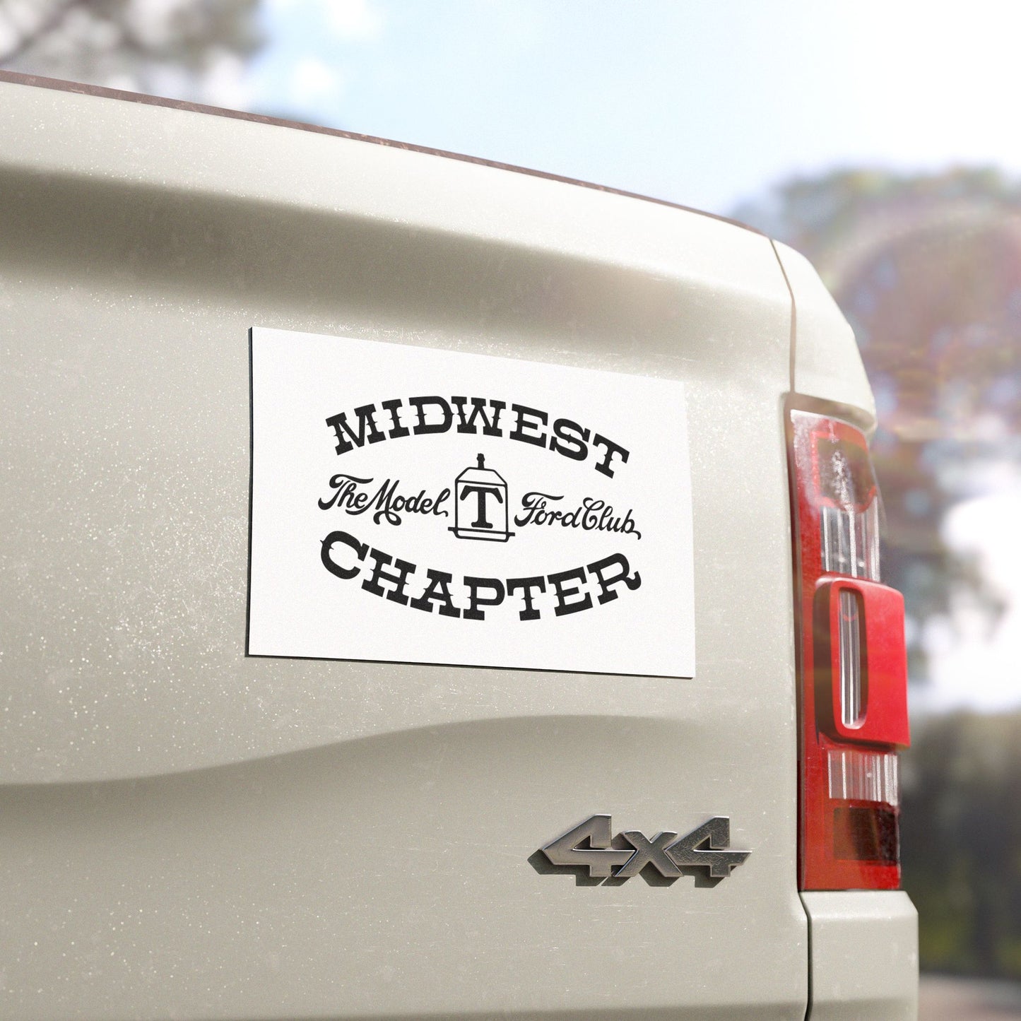 Midwest Chapter - The Model T Ford Club Car Magnets - Great for your "T" or your trailer!