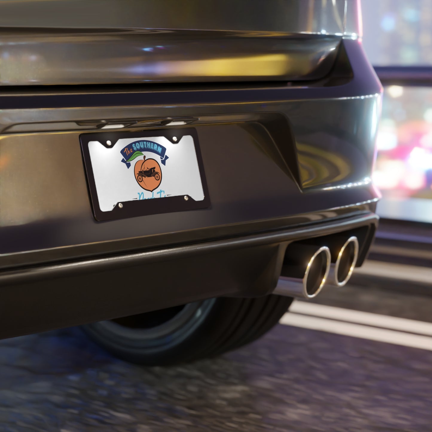 The Southern Peach T's Vanity Plate