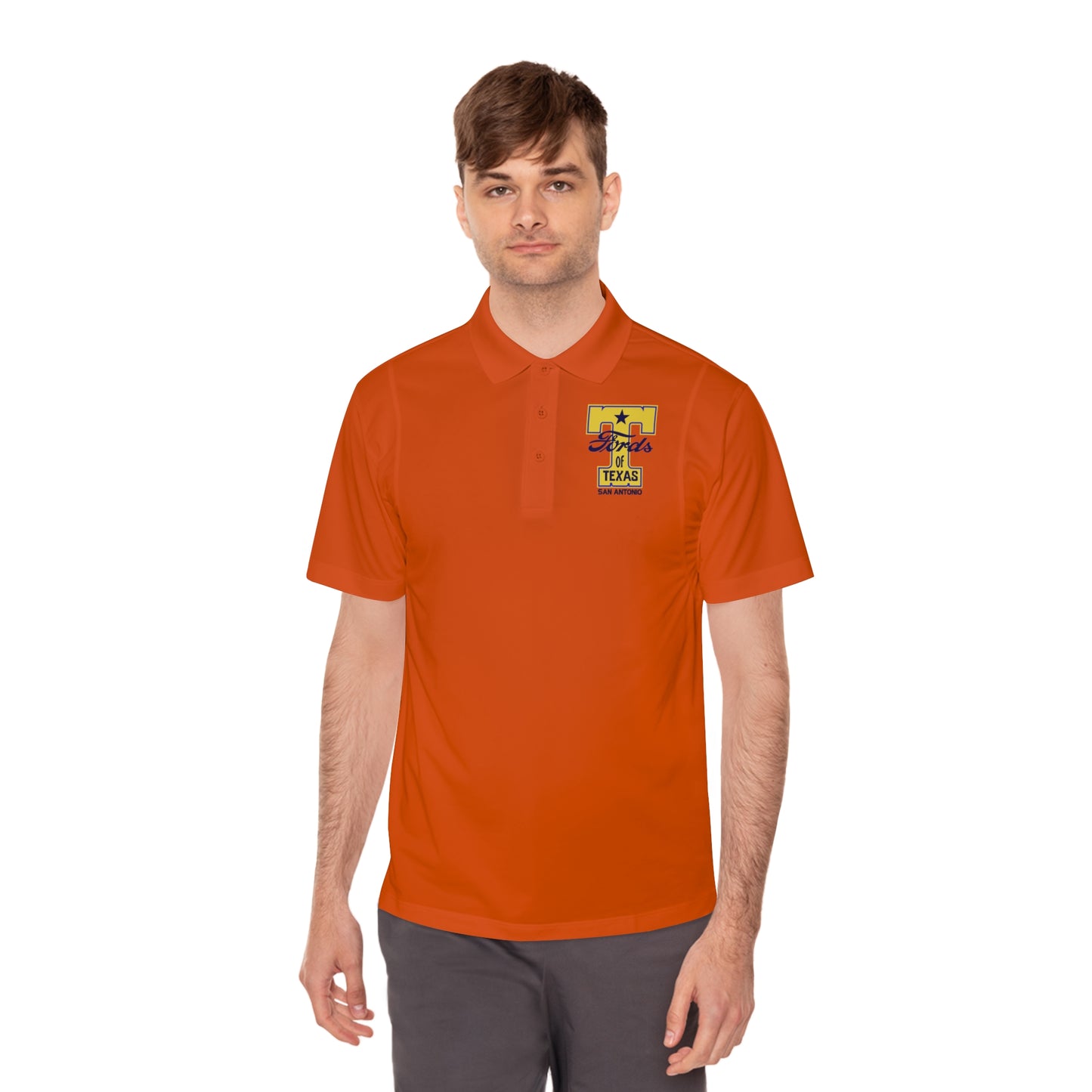 T Fords of Texas Men's Sport Polo Shirt