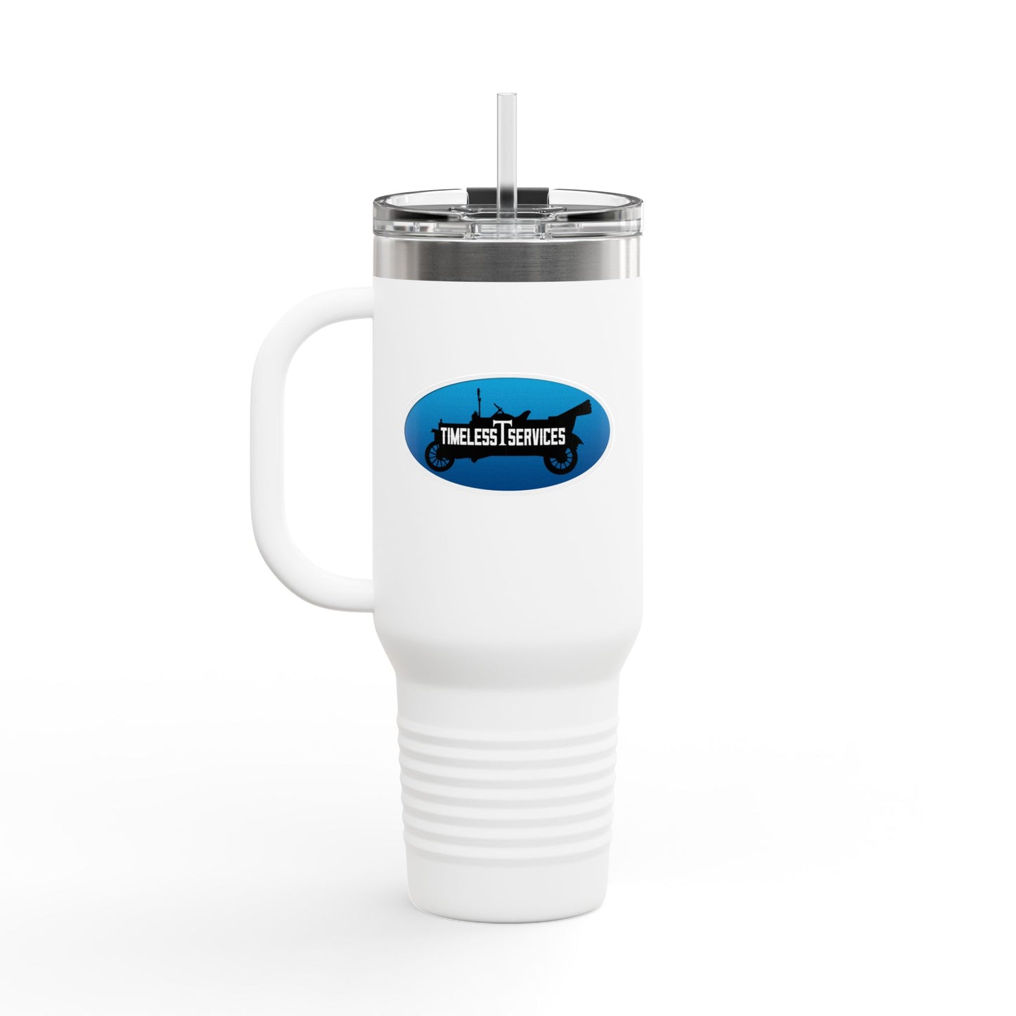 Timeless T Services Insulated Travel Mug - 40oz Coffee Cup