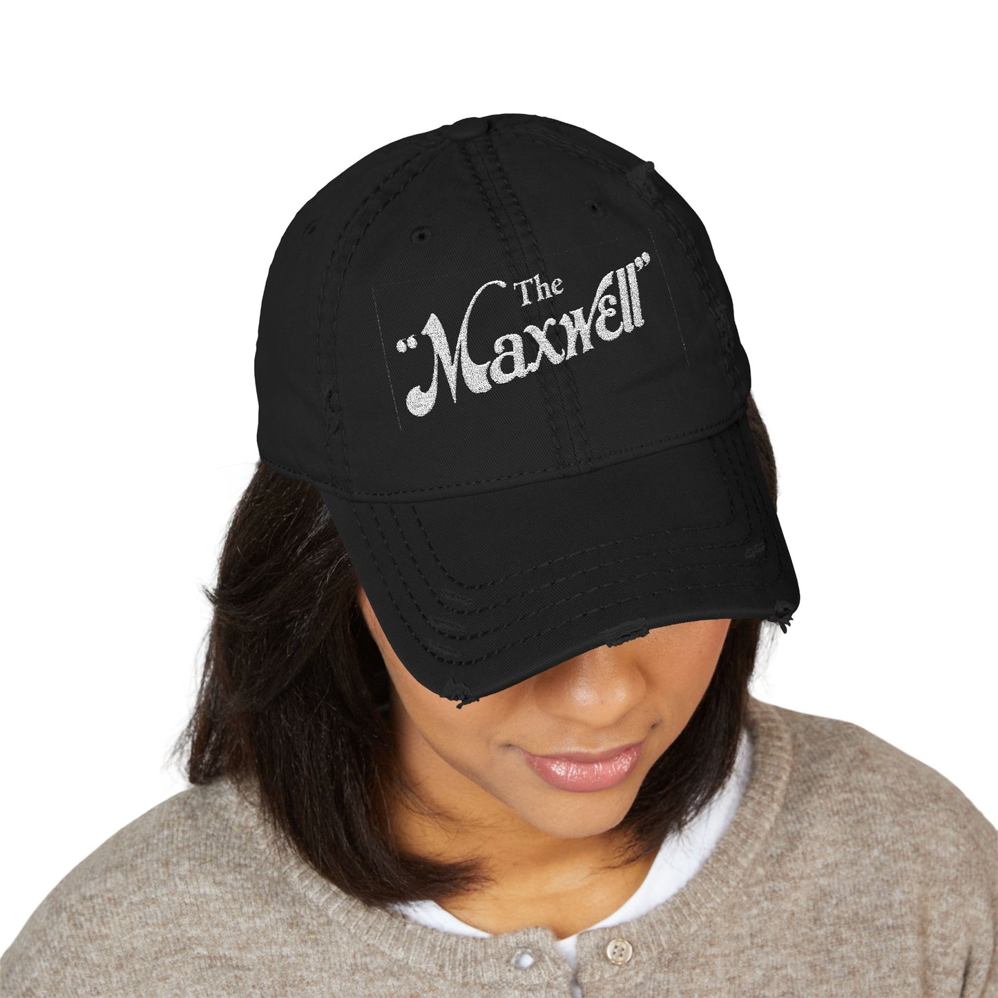 Maxwell Briscoe Motor Club - Distressed Dad Hat with Custom Embroidery