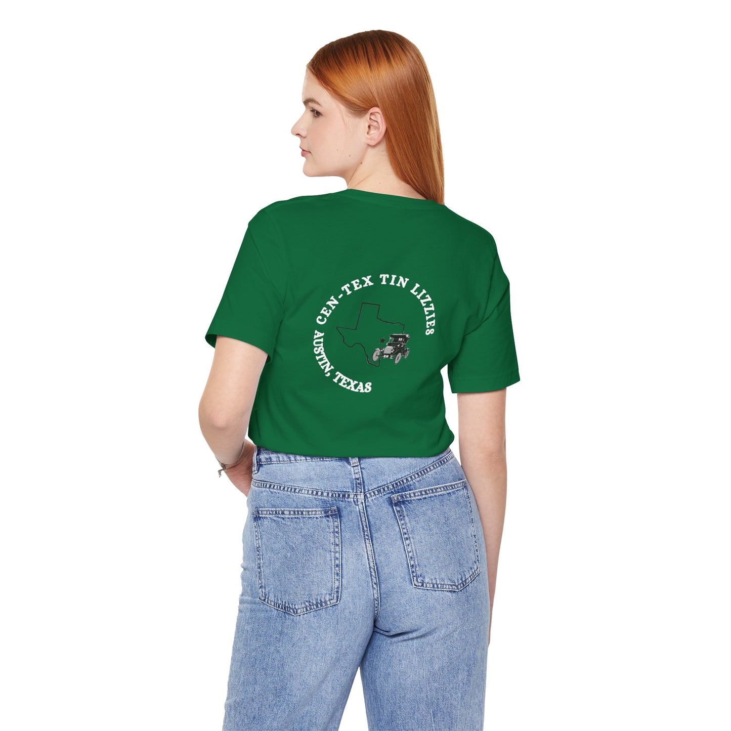 Cen-Tex Tin Lizzies (front and back print) Unisex Jersey Short Sleeve Tee