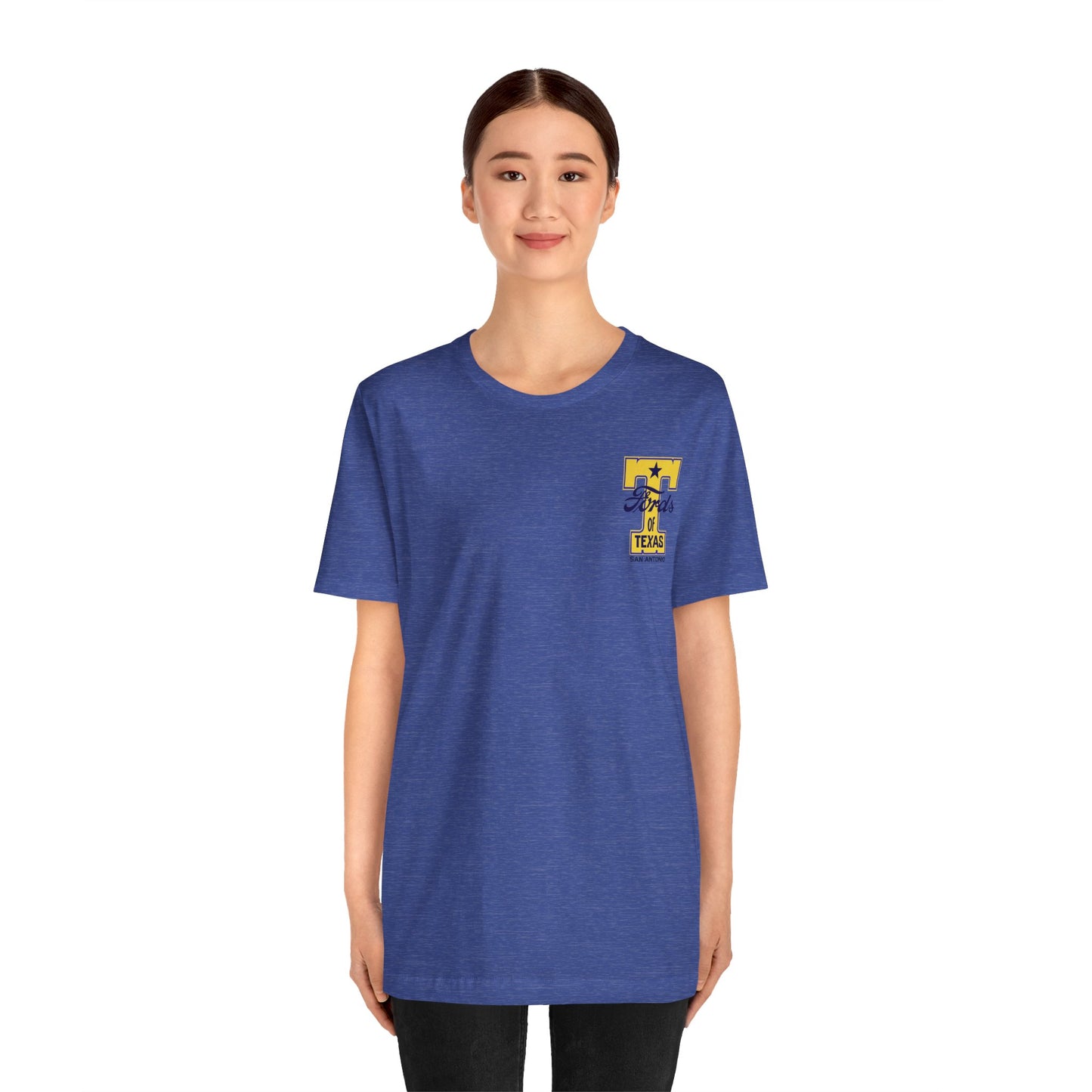 T Fords of Texas (front and back print) Unisex Jersey Short Sleeve Tee