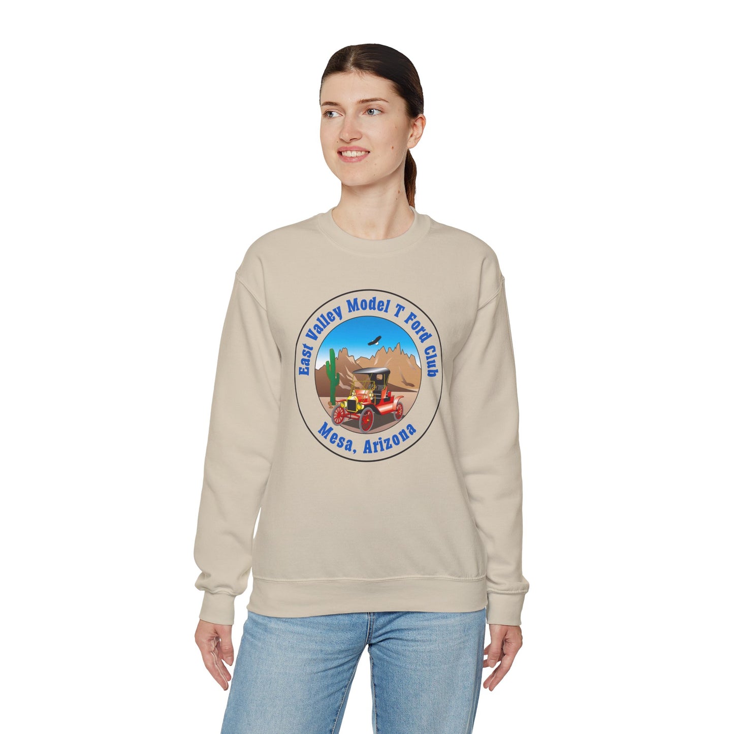 East Valley Model T Ford Club Unisex Heavy Blend™ Crewneck Sweatshirt