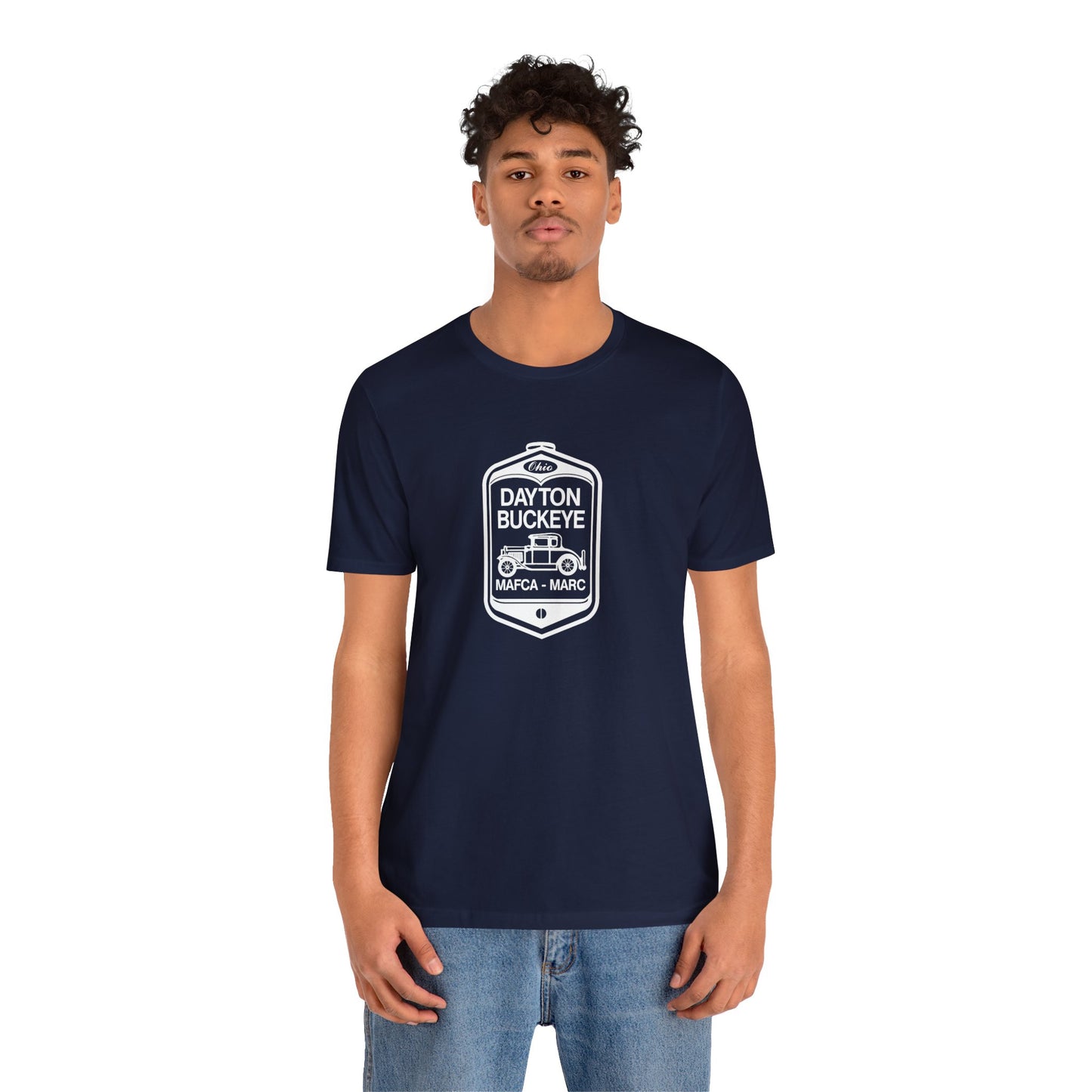 Dayton Buckeye (large front logo) Unisex Jersey Short Sleeve Tee