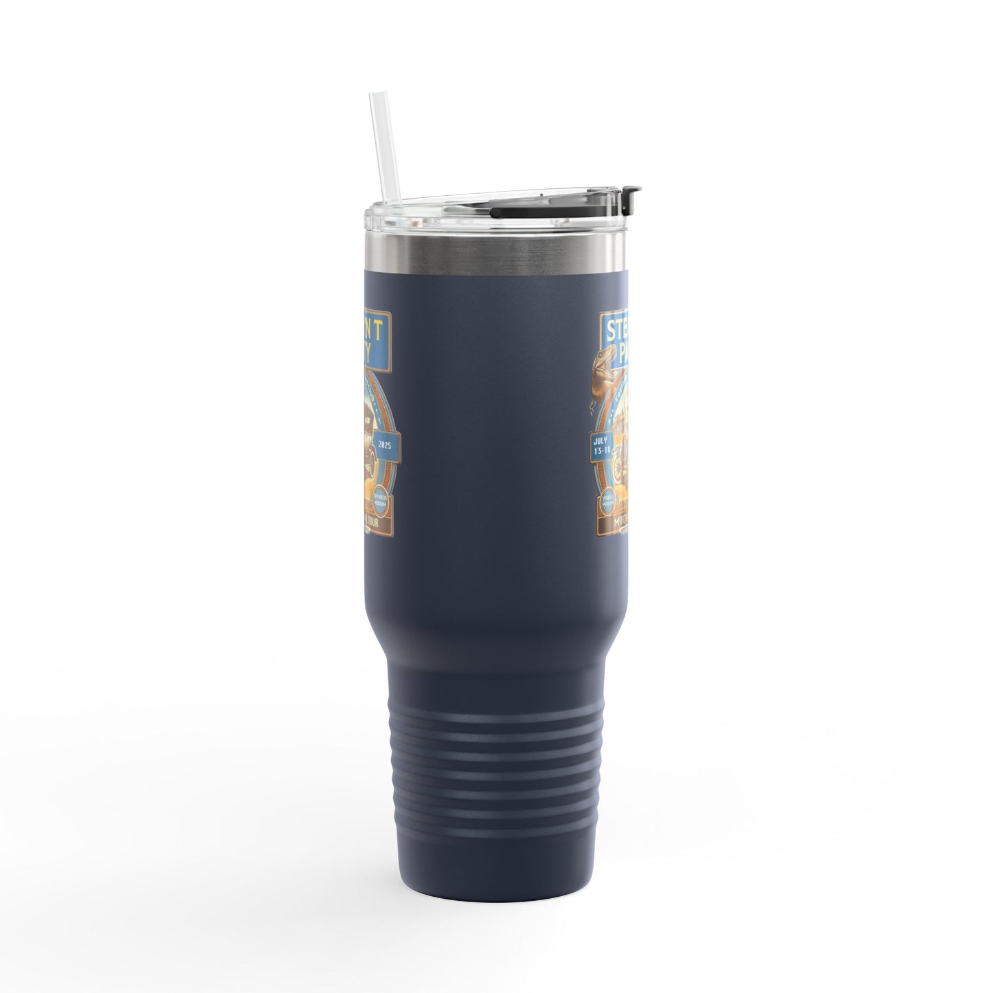 Foothills Model T Ford Club STEAM'N T PARTY Insulated Travel Mug - 40oz