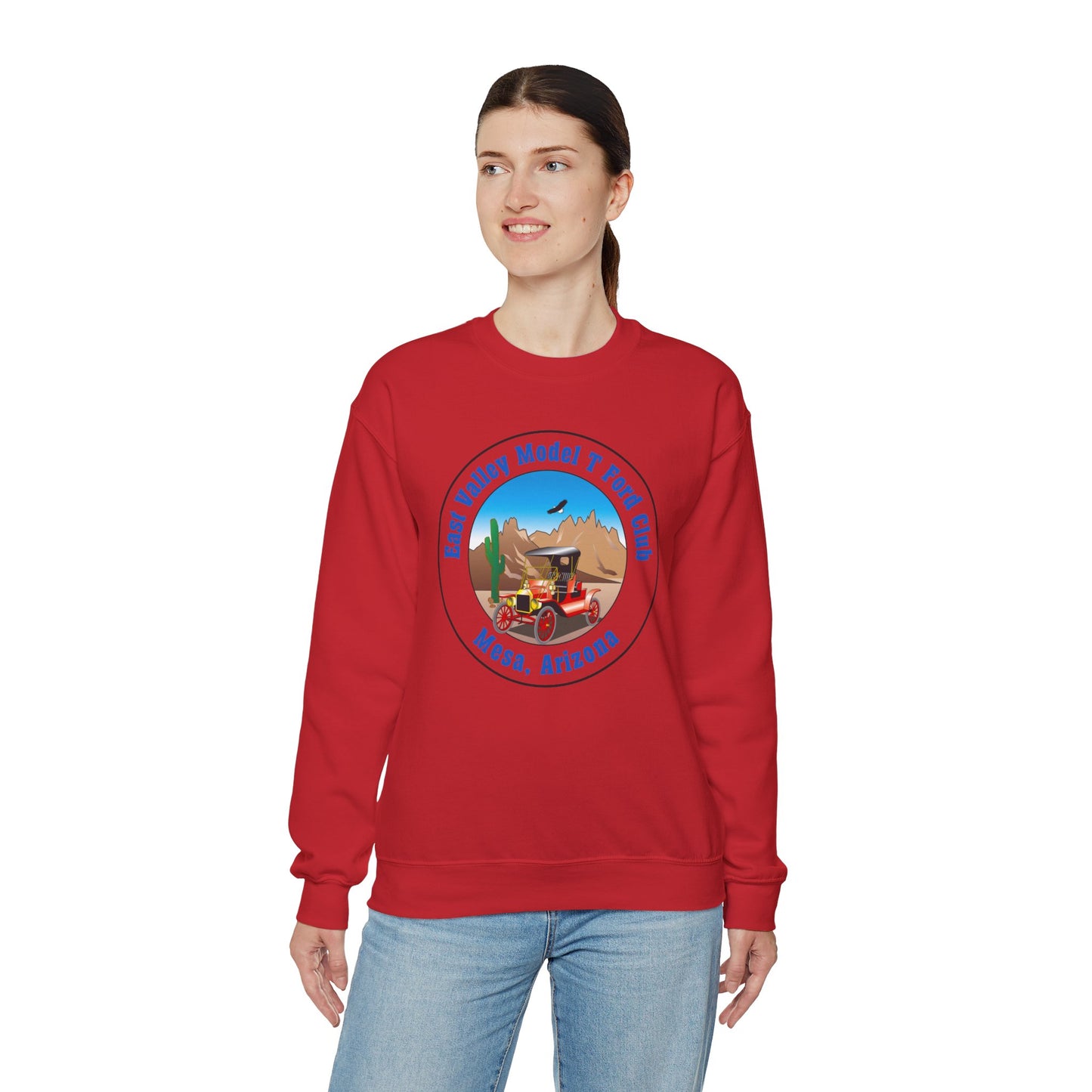 East Valley Model T Ford Club Unisex Heavy Blend™ Crewneck Sweatshirt