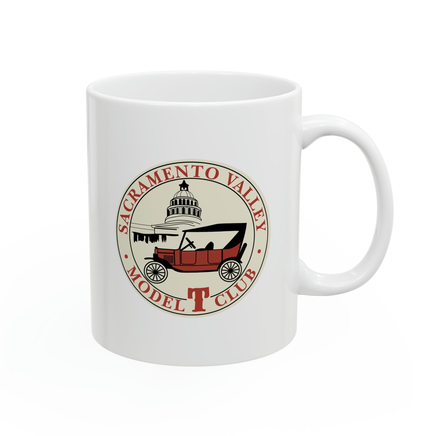 Sacramento Valley Model T Ford Club Ceramic Mug 11oz
