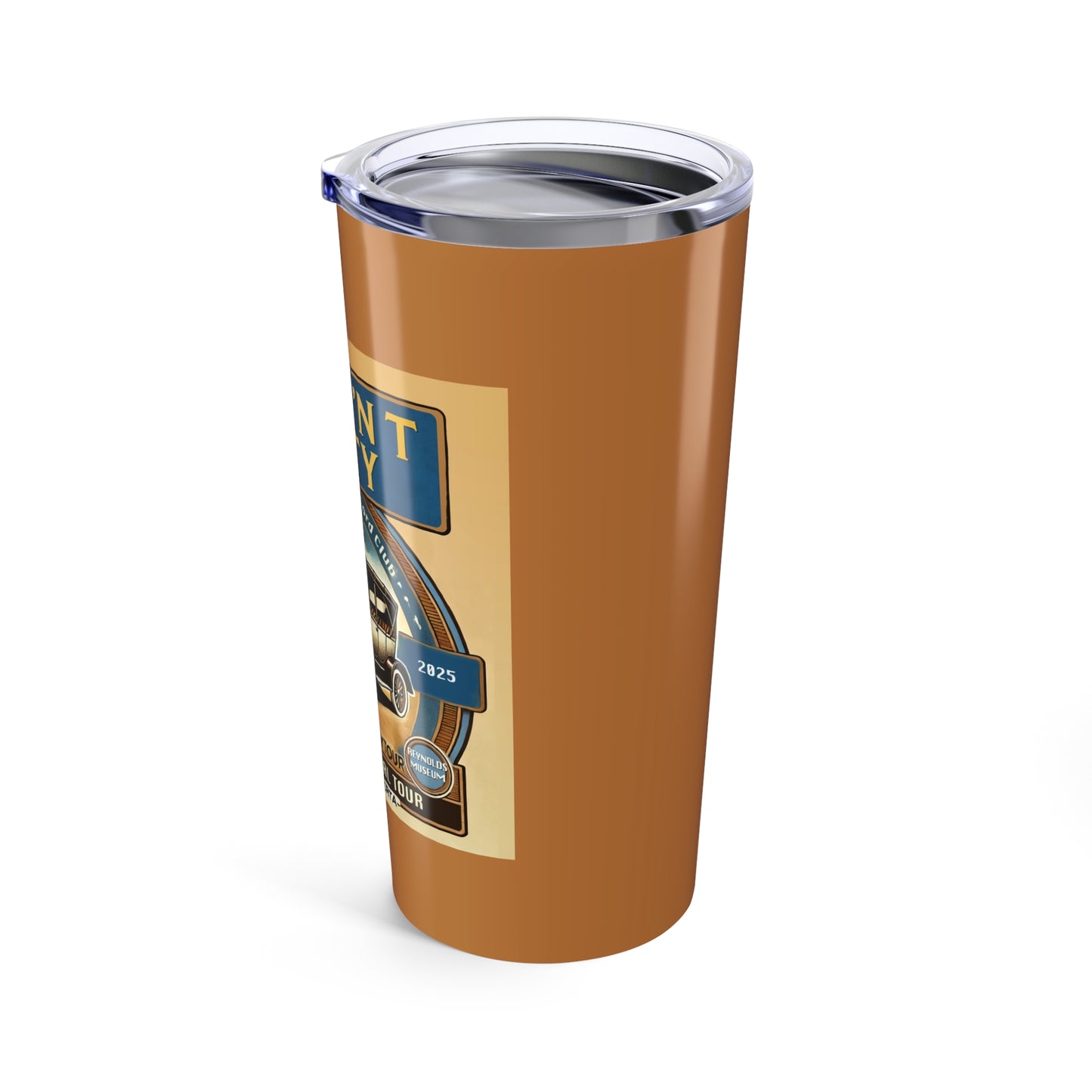 Foothills Model T Ford Club STEAM'N T PARTY 20oz Tumbler - Perfect for Auto Enthusiasts