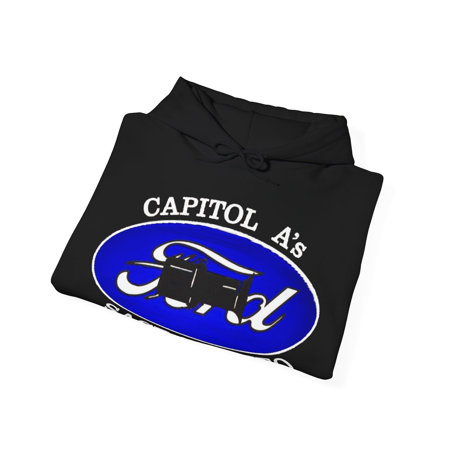 Capitol A's (front print) Unisex Heavy Blend™ Hooded Sweatshirt