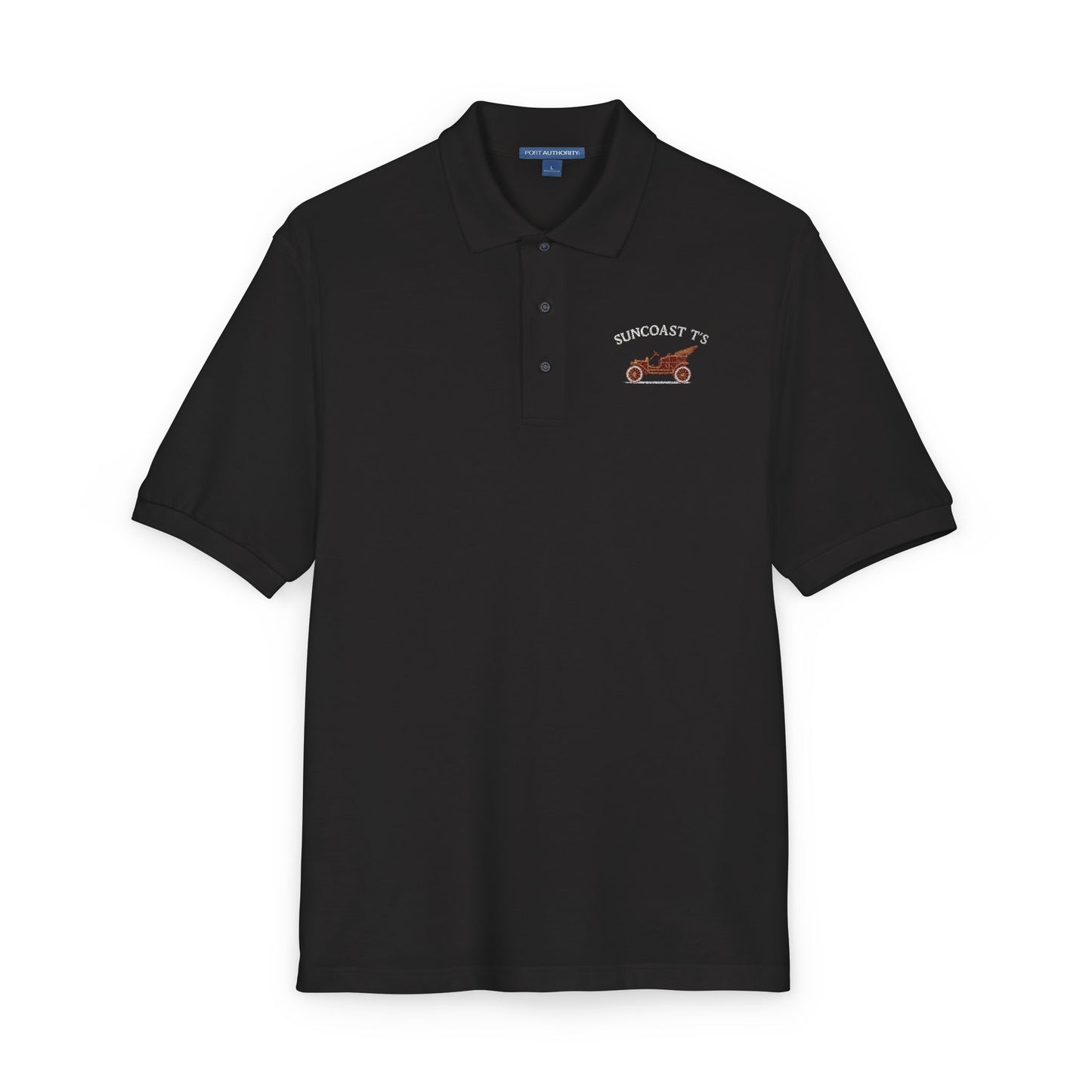 Suncoast T's - Stylish Embroidered Unisex Polo Shirt for Casual Wear