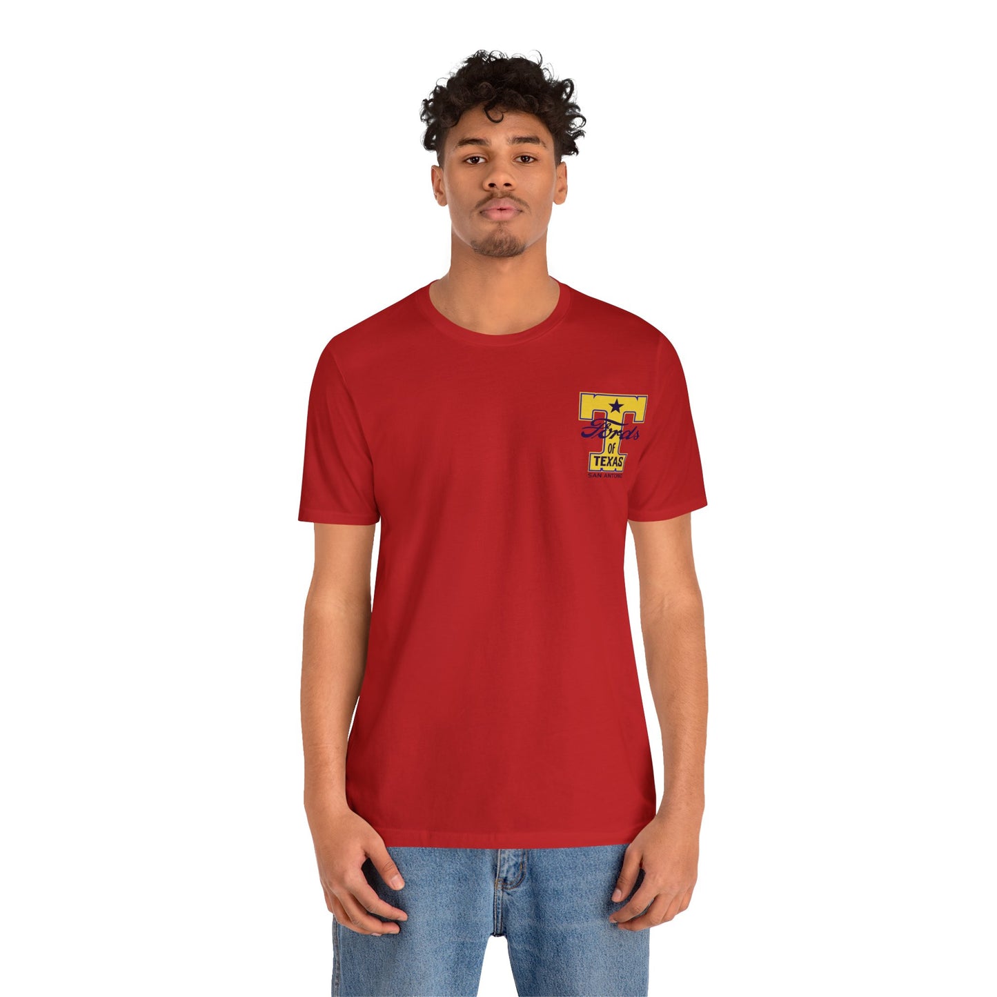 T Fords of Texas (front and back print) Unisex Jersey Short Sleeve Tee
