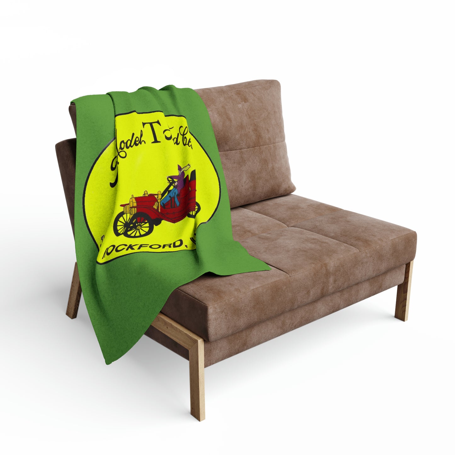 Rockford Model T Ford Club Arctic Fleece Blanket