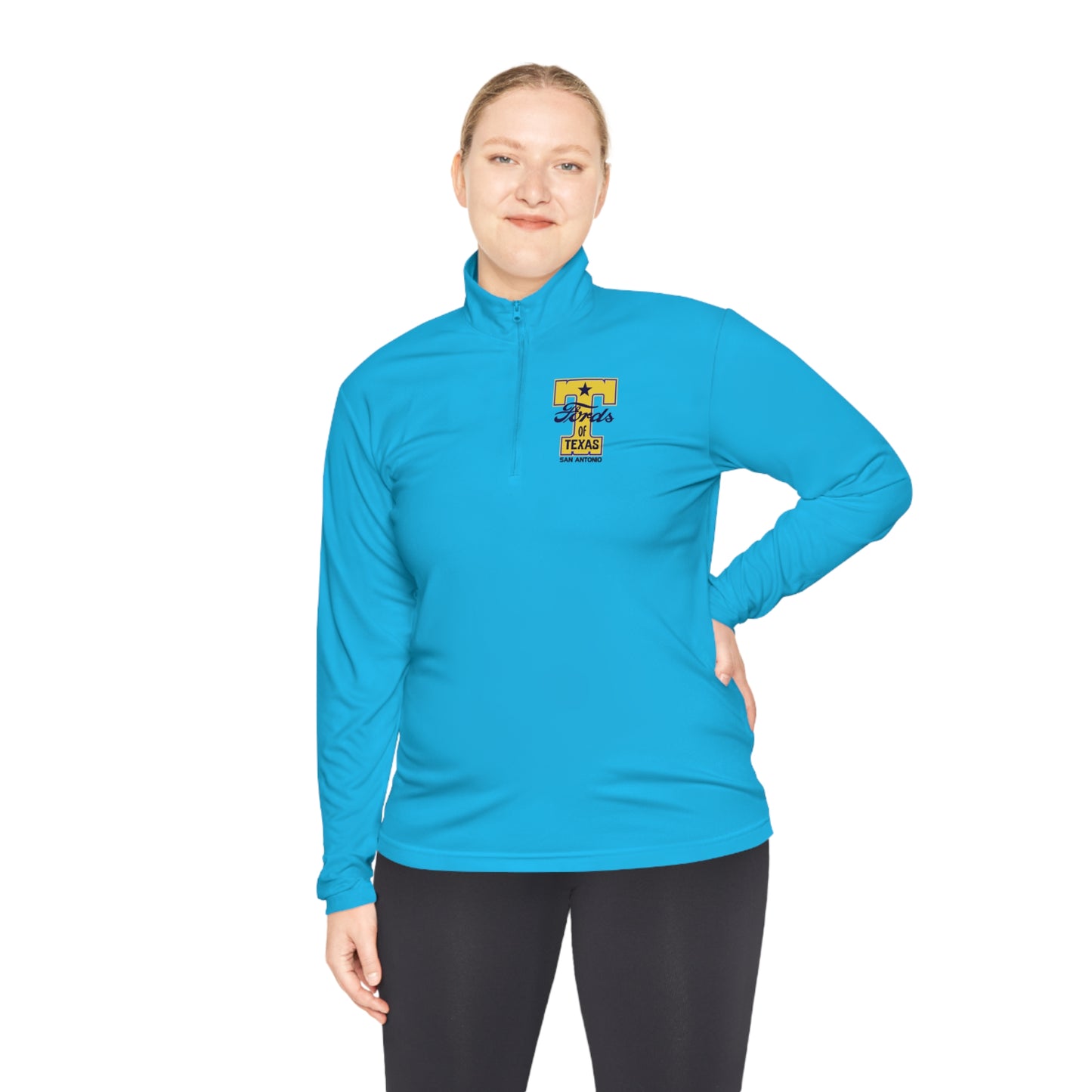 T Fords of Texas Unisex Quarter-Zip Pullover