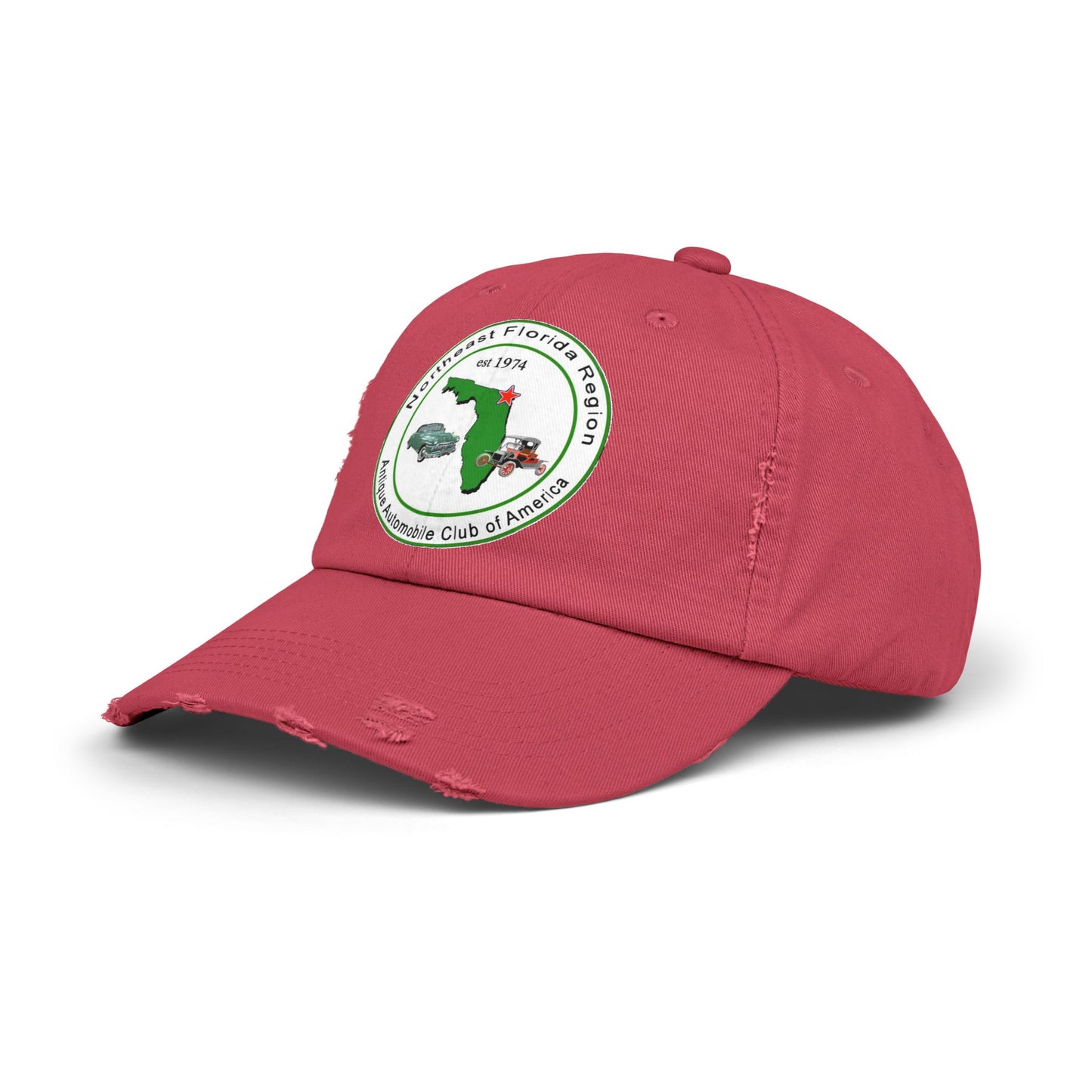 Northeast Florida Region AACA Unisex Distressed Cap