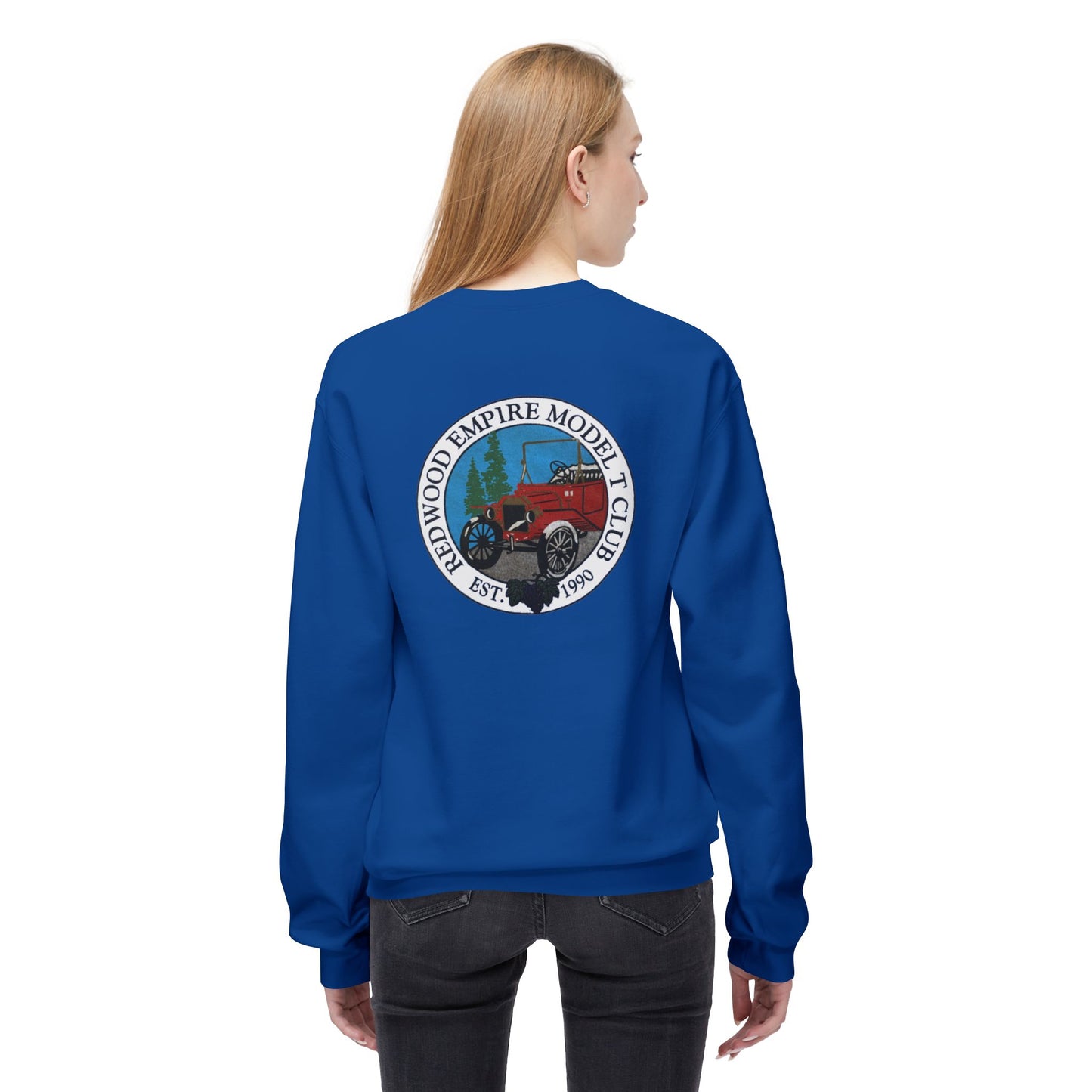 Redwood Empire Model T Club Sweatshirt - Softstyle Crewneck for Classic Car Enthusiasts