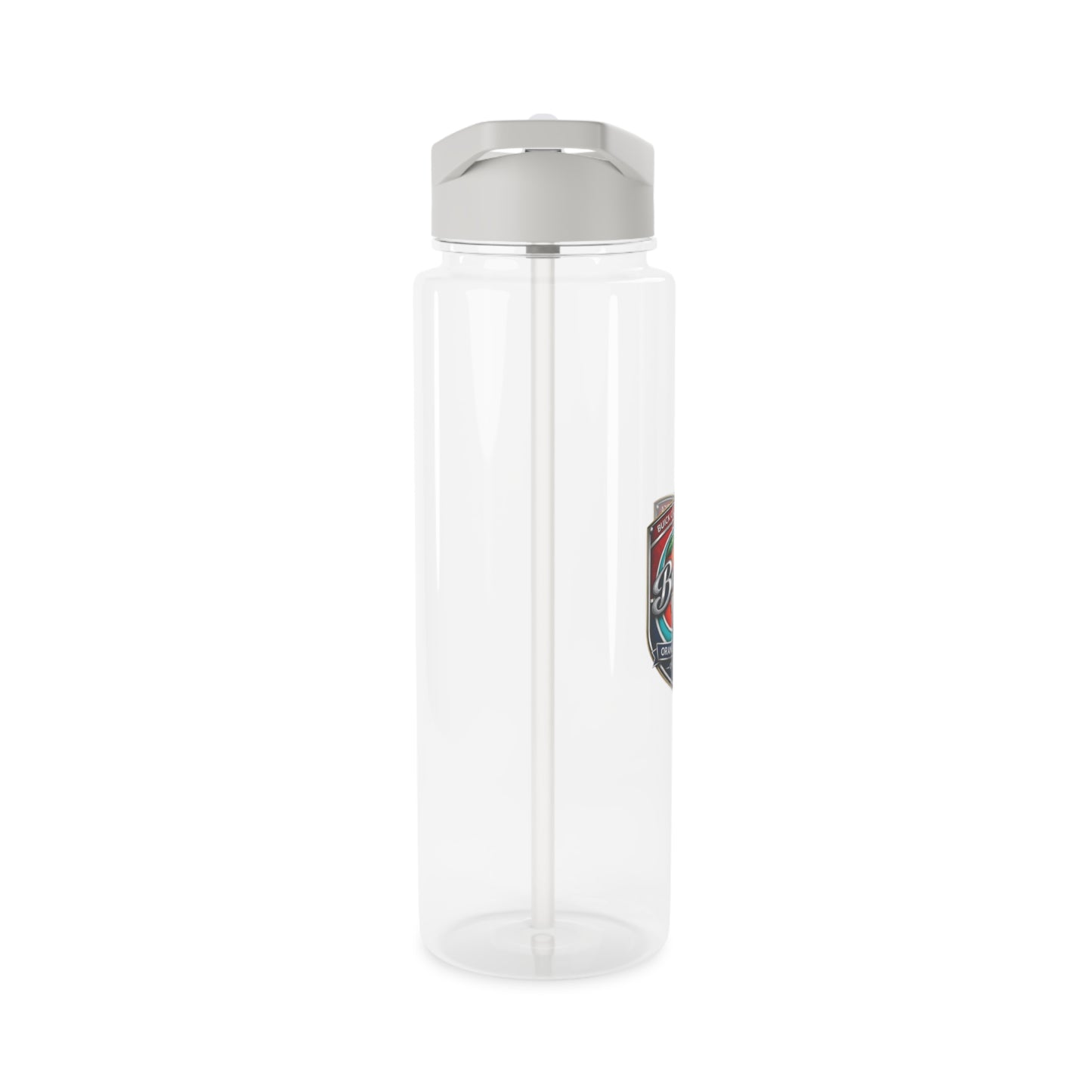 Buick Orange County Chapter Tritan Water Bottle — Clear Sports Bottle with Straw (Orange County Chapter)
