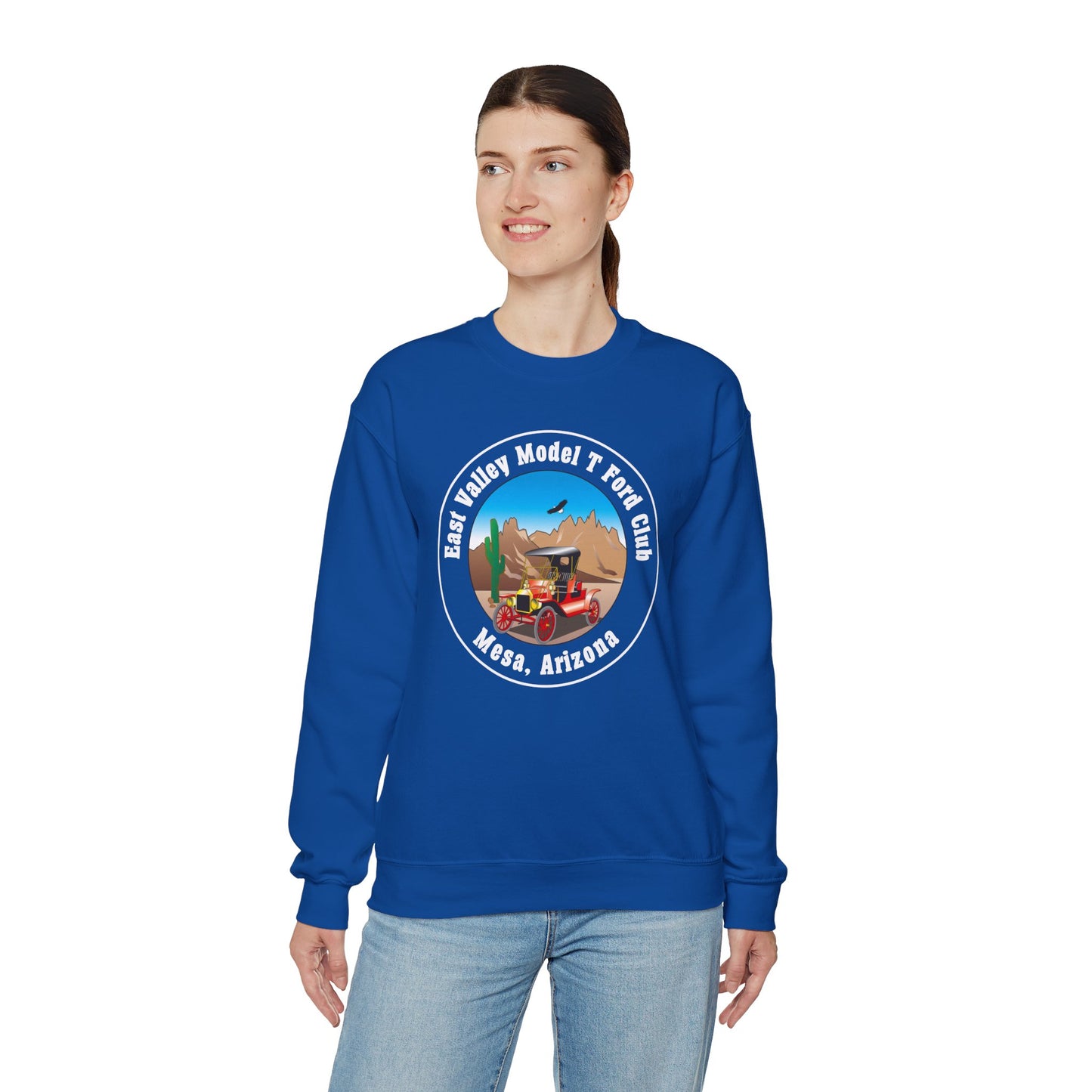 East Valley Model T Ford Club Unisex Heavy Blend™ Crewneck Sweatshirt