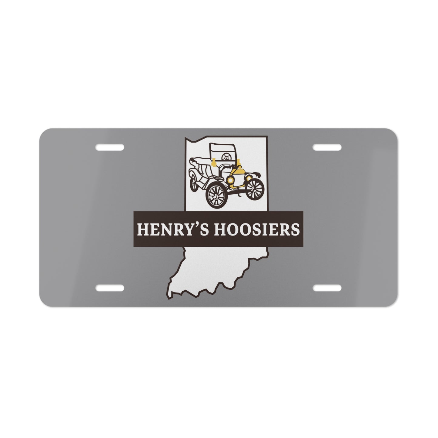 Henry's Hoosiers Model T Club License Plate