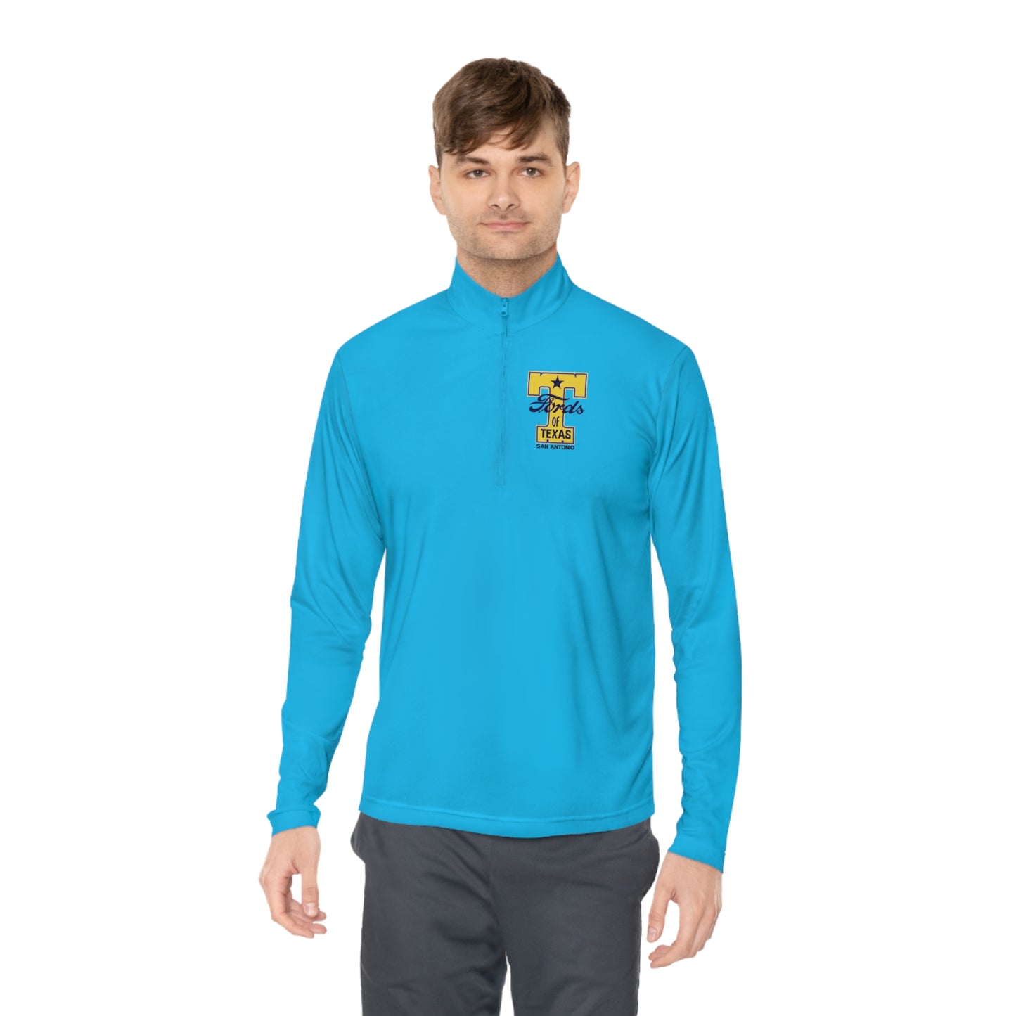 T Fords of Texas Unisex Quarter-Zip Pullover