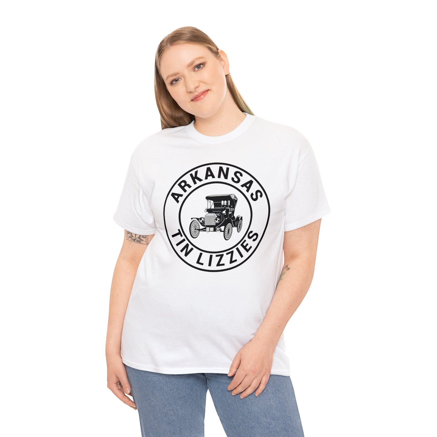 Arkansas Tin Lizzies Unisex Heavy Cotton Tee