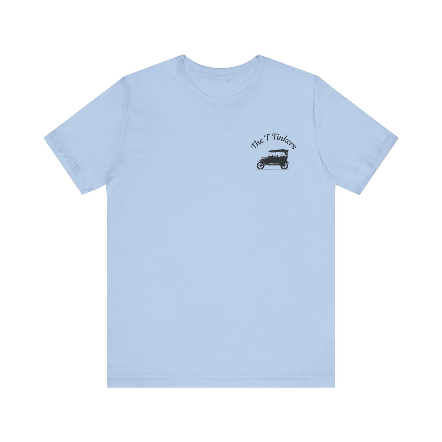 The T Tinkers of Southern NJ (front and back print) Unisex Jersey Short Sleeve Tee