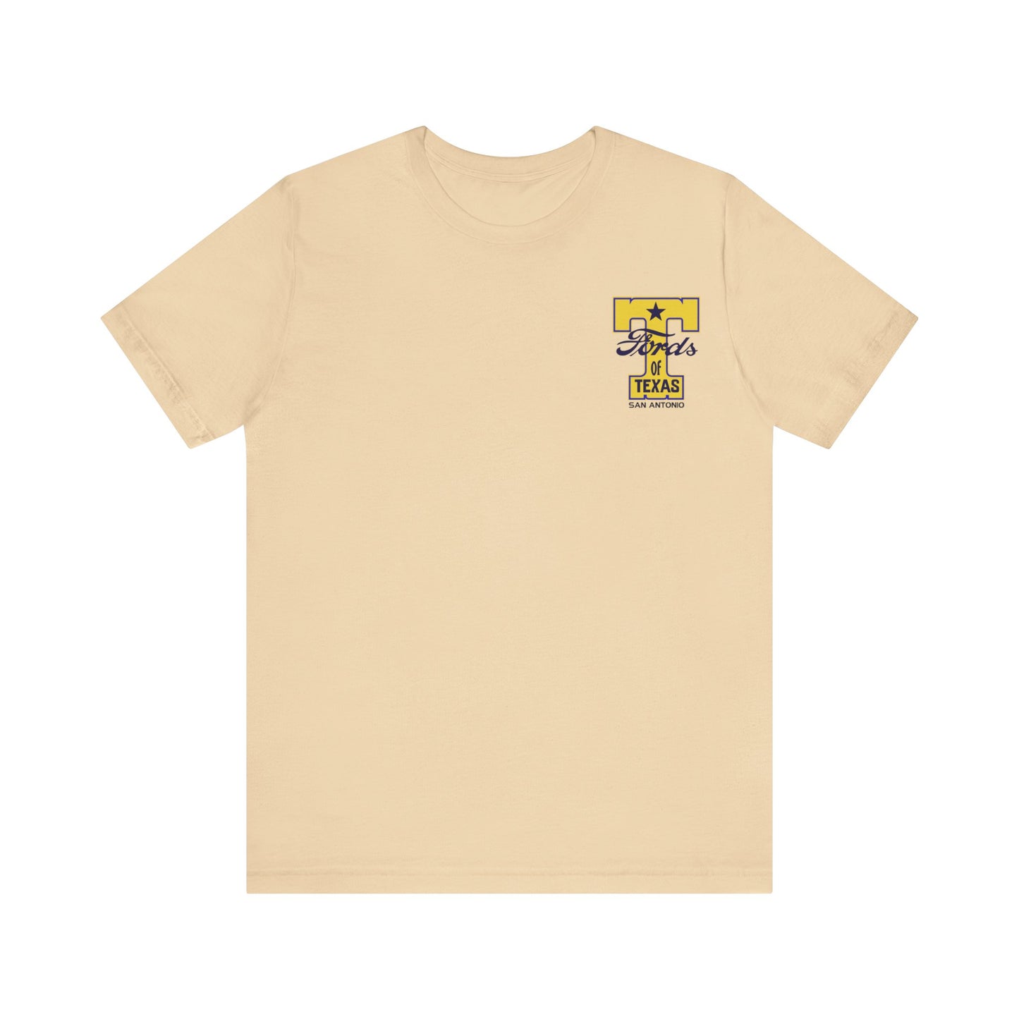 T Fords of Texas (front and back print) Unisex Jersey Short Sleeve Tee