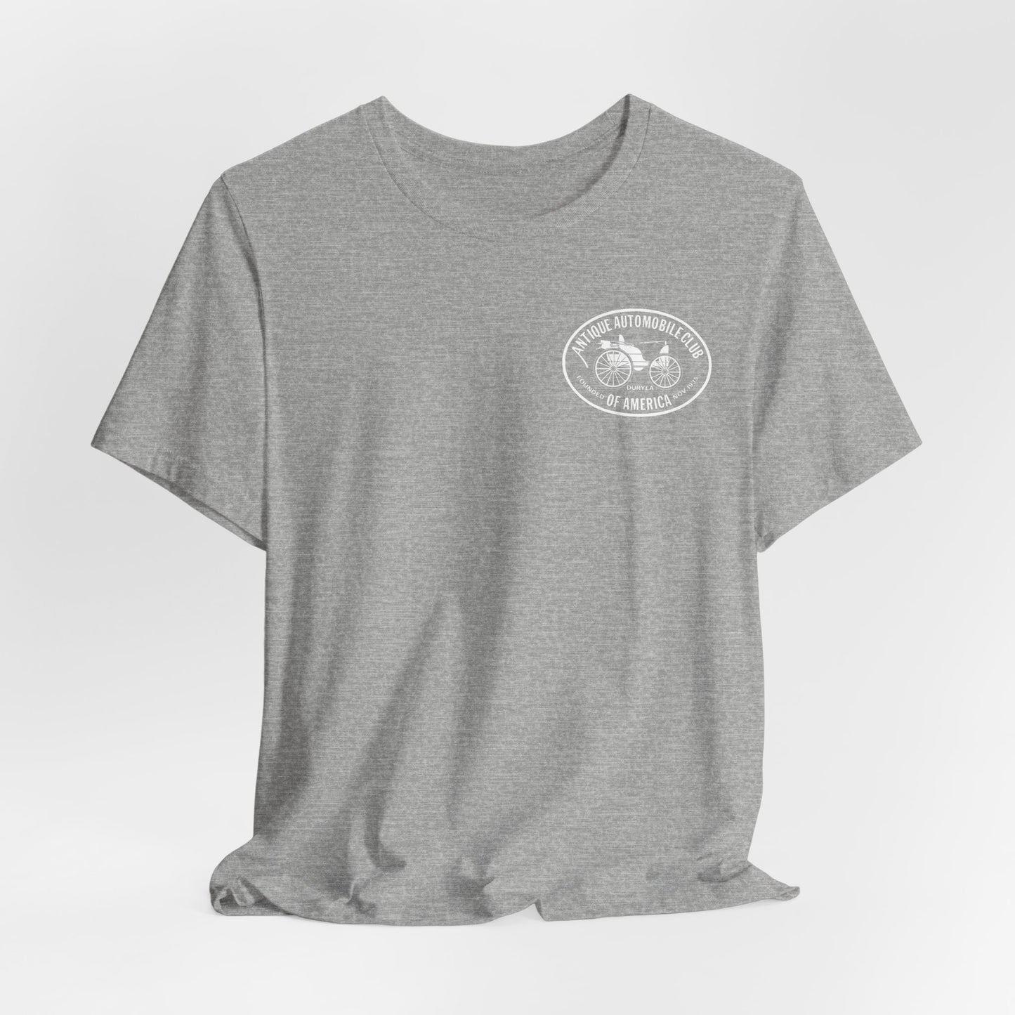 Shenandoah Region AACA Tee — Small AACA Front Logo and Large Shenandoah Region AACA Back Logo