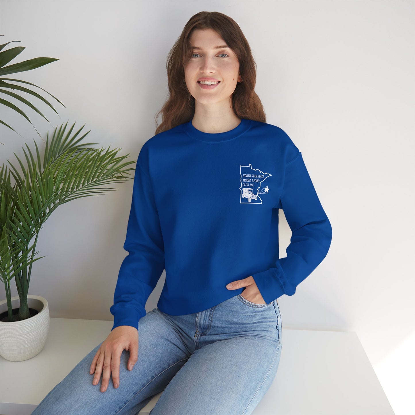 North Star State Model T Ford Club, Inc. Unisex Heavy Blend™ Crewneck Sweatshirt