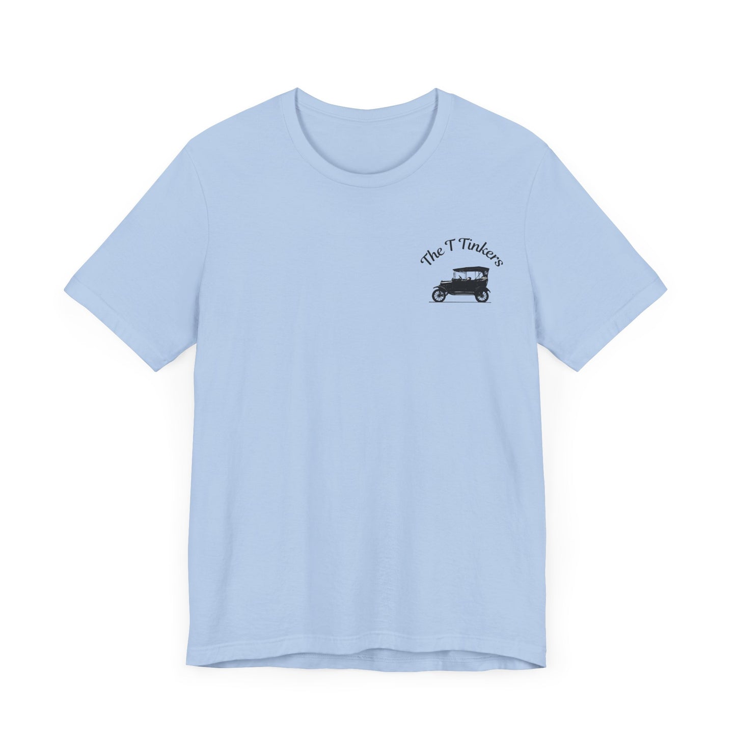The T Tinkers of Southern NJ (front and back print) Unisex Jersey Short Sleeve Tee